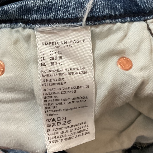 American Eagle Airflex+ Athletic Fit jeans Size 30x30 - Picture 4 of 5